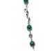 collana malachite ag.925